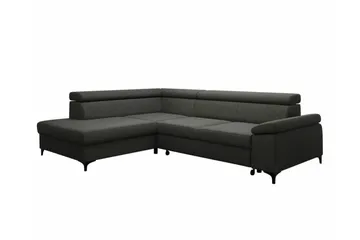 Graystone 3-sits Hörnbäddsoffa - Mörkgrå - Möbler - Soffa - Bäddsoffa