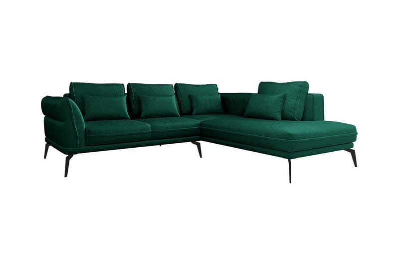 Graystone 4-sits Hörnbäddsoffa Dark green, undefined