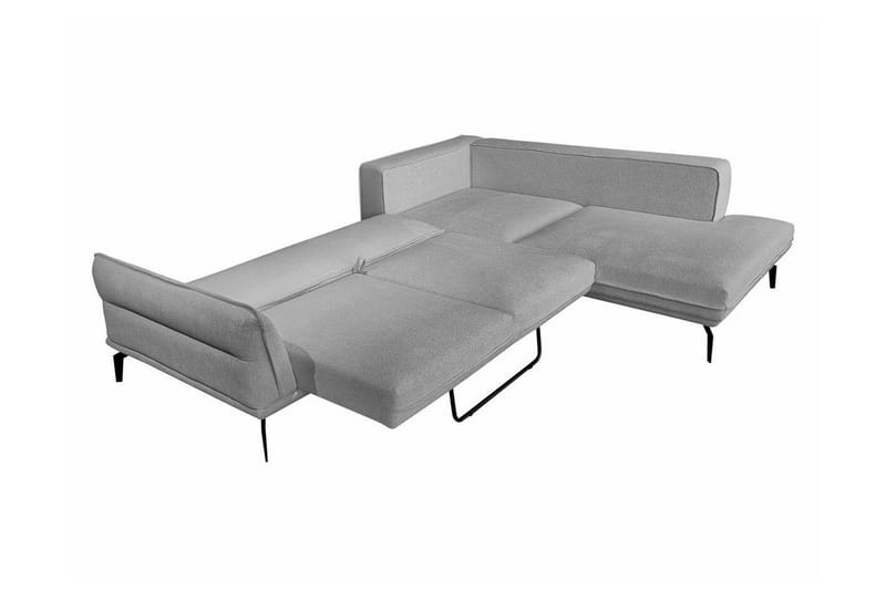 Graystone 4-sits Hörnbäddsoffa NO_BRAND Beige/Light beige - Möbler - Soffa - Divansoffor & schäslongsoffa - 4 sits soffa med divan