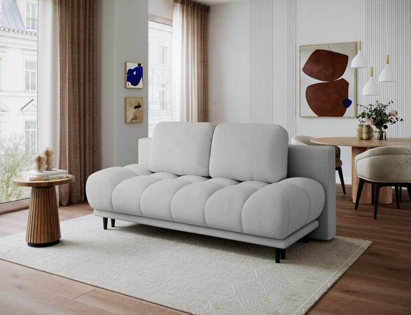Guavio 2-sits Bubblig Bäddsoffa med förvaring - Calmora 03 - Möbler - Soffa - Bäddsoffa