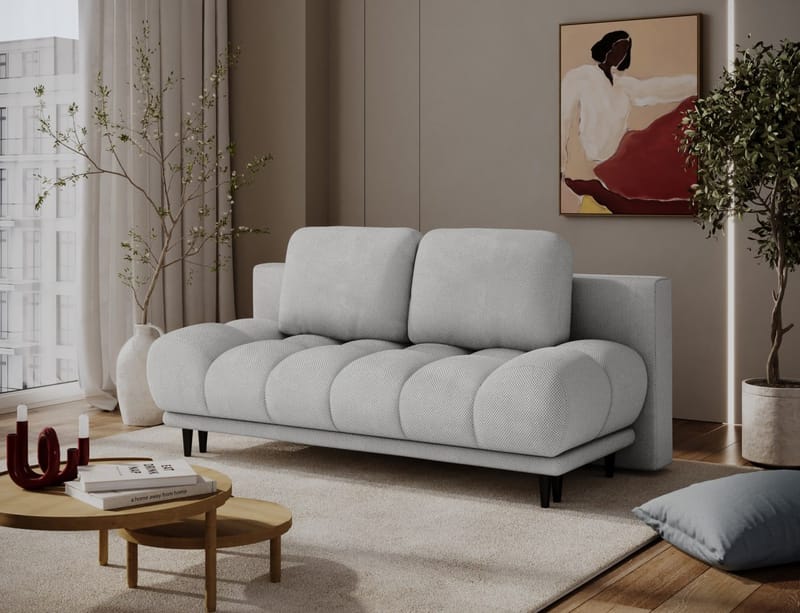 Guavio 2-sits Bubblig Bäddsoffa med förvaring - Calmora 03 - Möbler - Soffa - Bäddsoffa