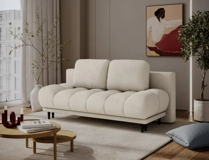 Guavio 2-sits Bubblig Bäddsoffa med förvaring - Calmora 18 - Möbler - Soffa - Bäddsoffa