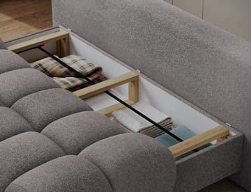 Guavio 2-sits Bubblig Bäddsoffa med förvaring - Paolli 04 - Möbler - Soffa - Bäddsoffa