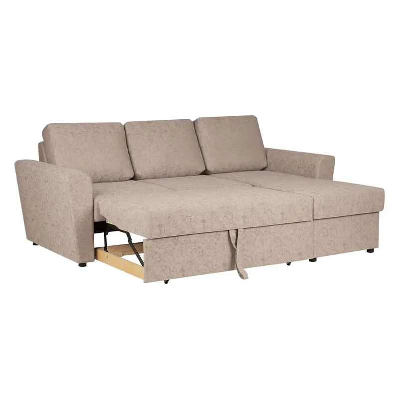 Hörnbäddsoffa Fenor - Beige - Möbler - Soffa - Bäddsoffa