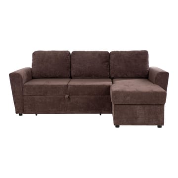 Hörnbäddsoffa Fenor - Brun - Möbler - Soffa - Bäddsoffa