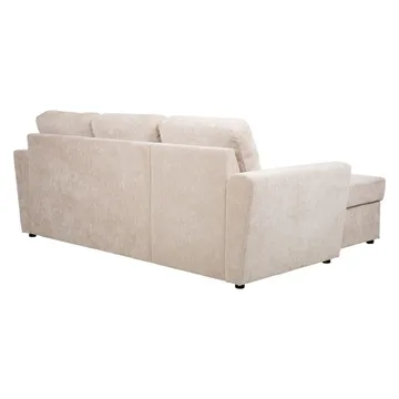 Hörnbäddsoffa Fenor - ljusbeige - Möbler - Soffa - Bäddsoffa