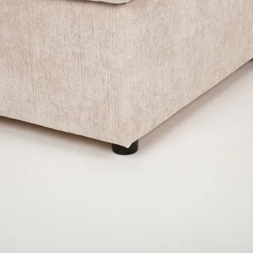 Hörnbäddsoffa Fenor - ljusbeige - Möbler - Soffa - Bäddsoffa