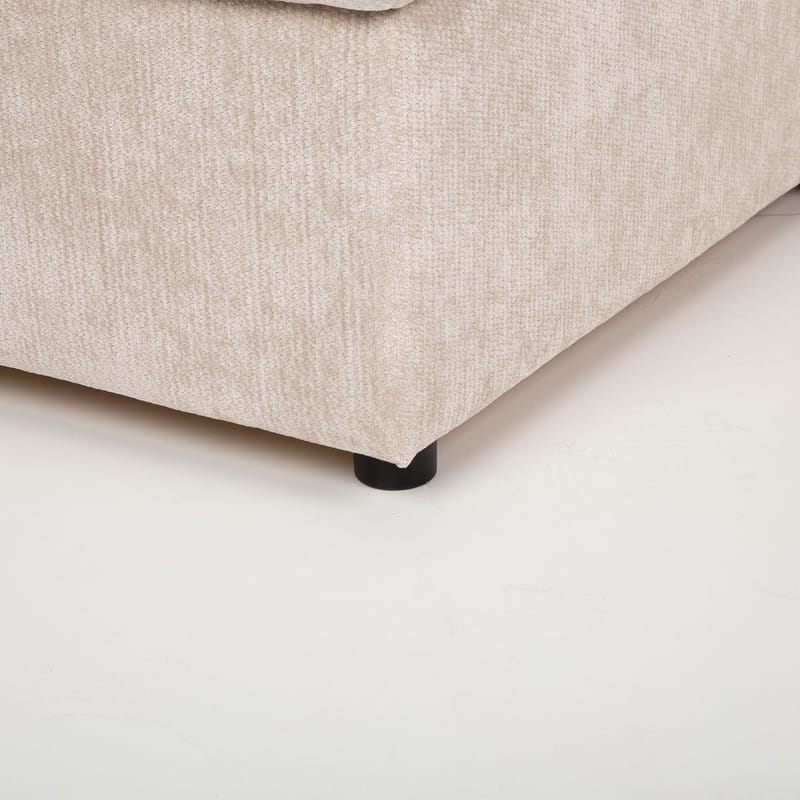 Hörnbäddsoffa Fenor - ljusbeige - Möbler - Soffa - Bäddsoffa