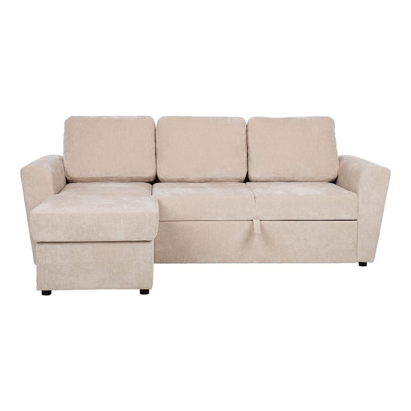 Hörnbäddsoffa Fenor - ljusbeige - Möbler - Soffa - Bäddsoffa