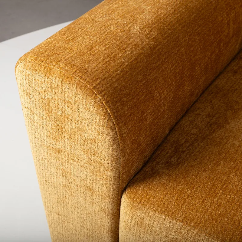 Hörnbäddsoffa Fenor - Ljusgul - Möbler - Soffa - Bäddsoffa