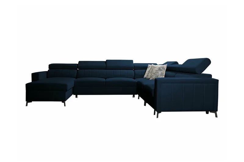 Galbally 5-sits Hörnbäddsoffa NO_BRAND Dark blue, undefined