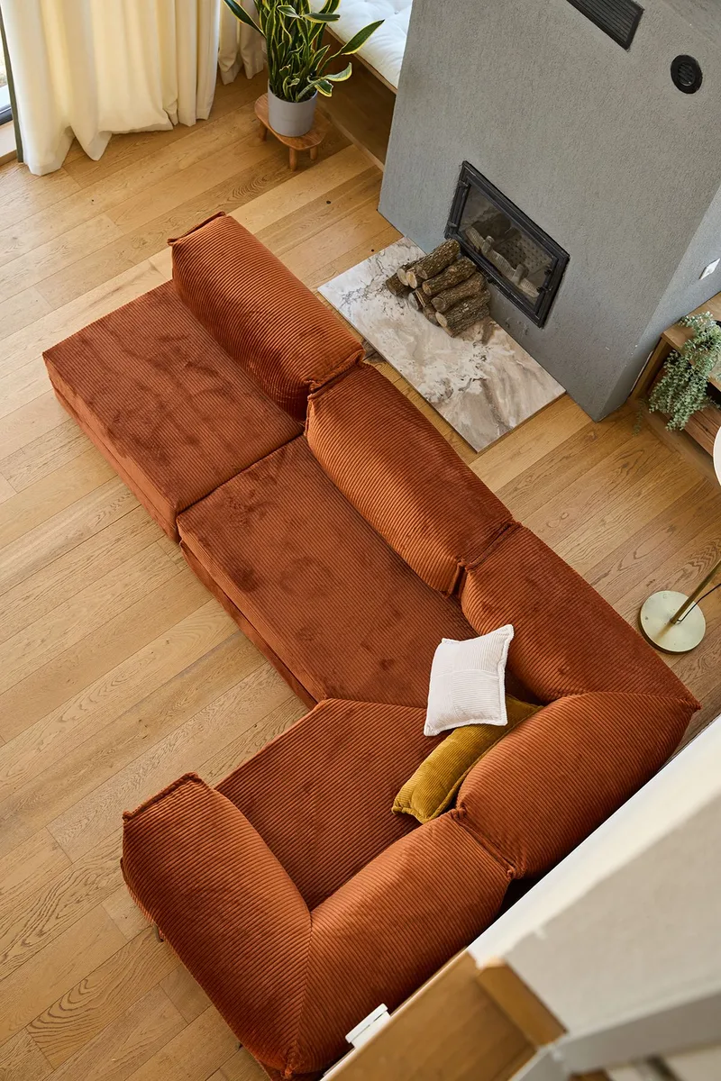 Jenor 4-sits Hörnbäddsoffa - Möbler - Soffa - Bäddsoffa - Hörnbäddsoffa