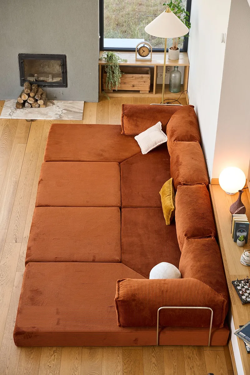 Jenor 4-sits Hörnbäddsoffa - Möbler - Soffa - Bäddsoffa - Hörnbäddsoffa