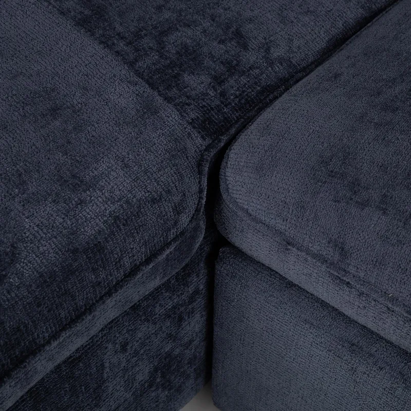 Hörnbäddsoffa Klevor - Blå - Möbler - Soffa - Bäddsoffa