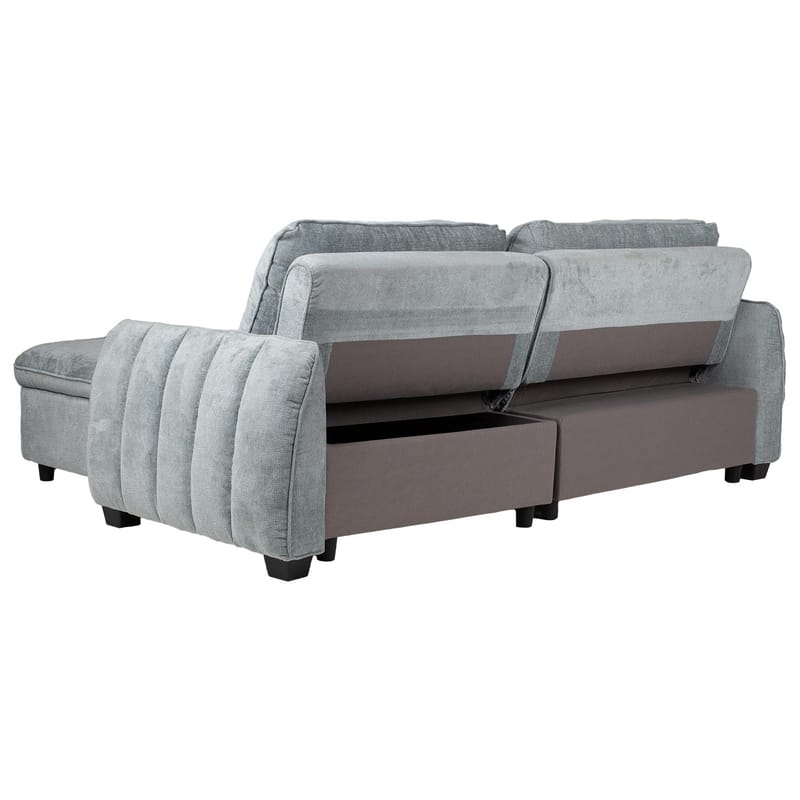 Hörnbäddsoffa Klevor - blågrön - Möbler - Soffa - Bäddsoffa