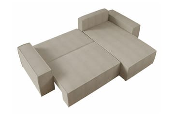 Knocklong 3-sits Hörnbäddsoffa - Rosa - Möbler - Soffa - Bäddsoffa - Bäddsoffa divan