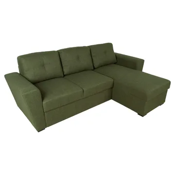 Hörnbäddsoffa Korsvik - Grön - Möbler - Soffa - Bäddsoffa