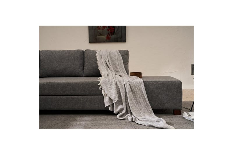 Hörnbäddsoffa Matlerdnburg Vänster Grå - Mörkgrå - Möbler - Soffa - Bäddsoffa