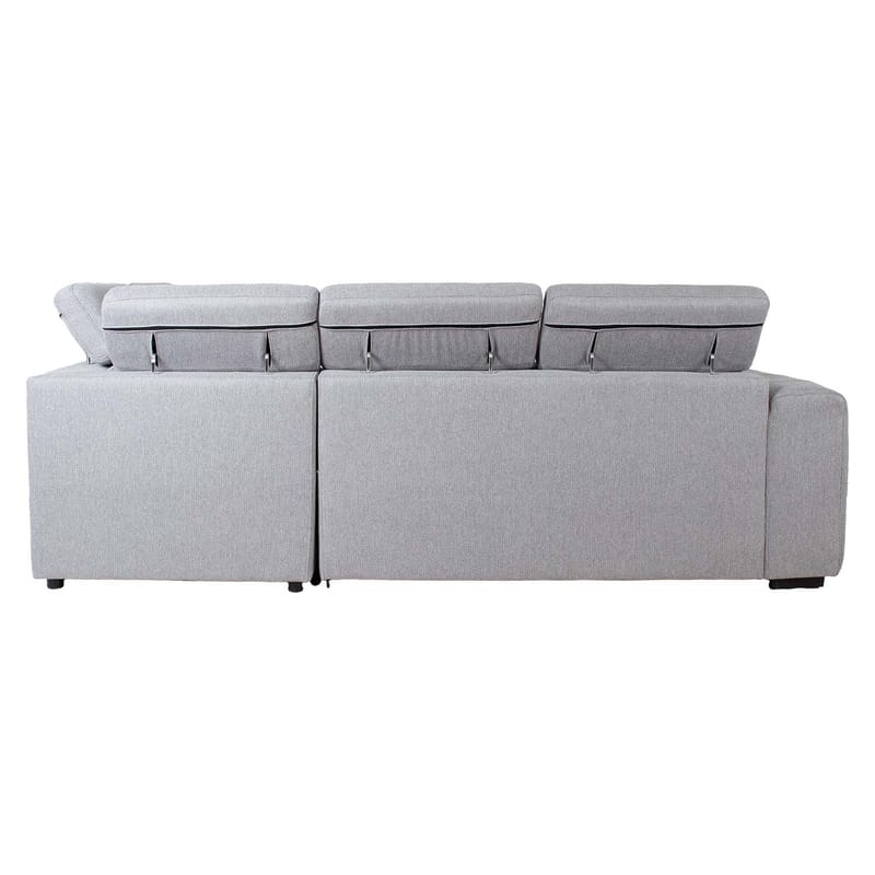 Hörnbäddsoffa Selmar Höger - Grå - Möbler - Soffa - Bäddsoffa