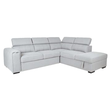 Hörnbäddsoffa Selmar Höger - Grå - Möbler - Soffa - Bäddsoffa