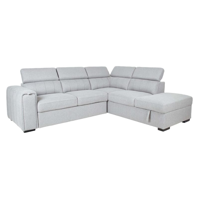 Hörnbäddsoffa Selmar Höger - Grå - Möbler - Soffa - Bäddsoffa
