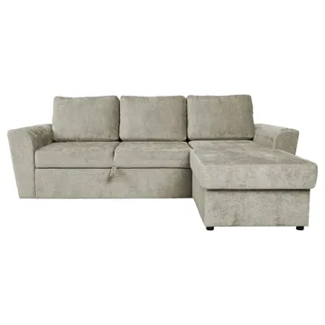 Hörnbäddsoffa Tjörnö - Beige - Möbler - Soffa - Bäddsoffa