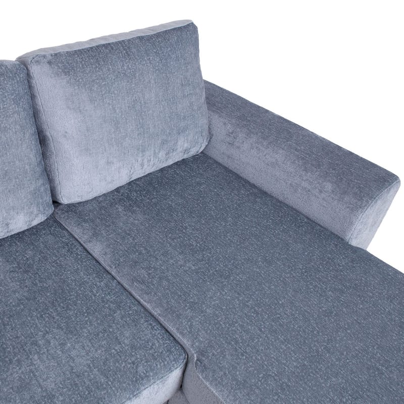 Hörnbäddsoffa Tjörnö - Blågrå - Möbler - Soffa - Bäddsoffa