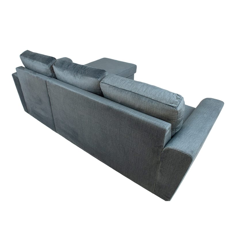 Hörnbäddsoffa Tjörnö - Grön sammet - Möbler - Soffa - Bäddsoffa