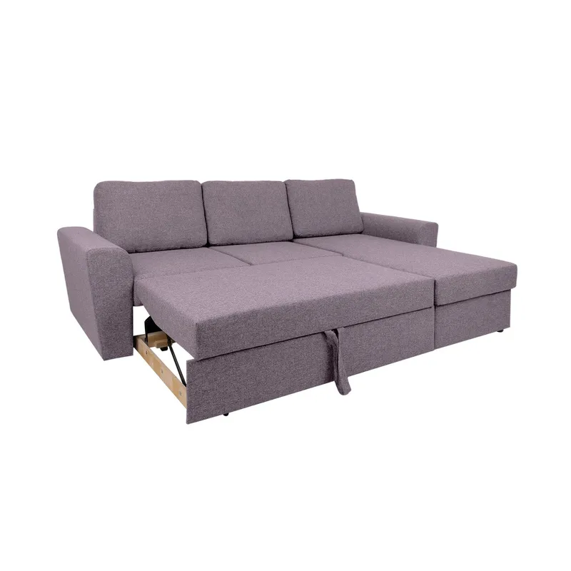 Hörnbäddsoffa Tjörnö - Vintage rosa - Möbler - Soffa - Bäddsoffa