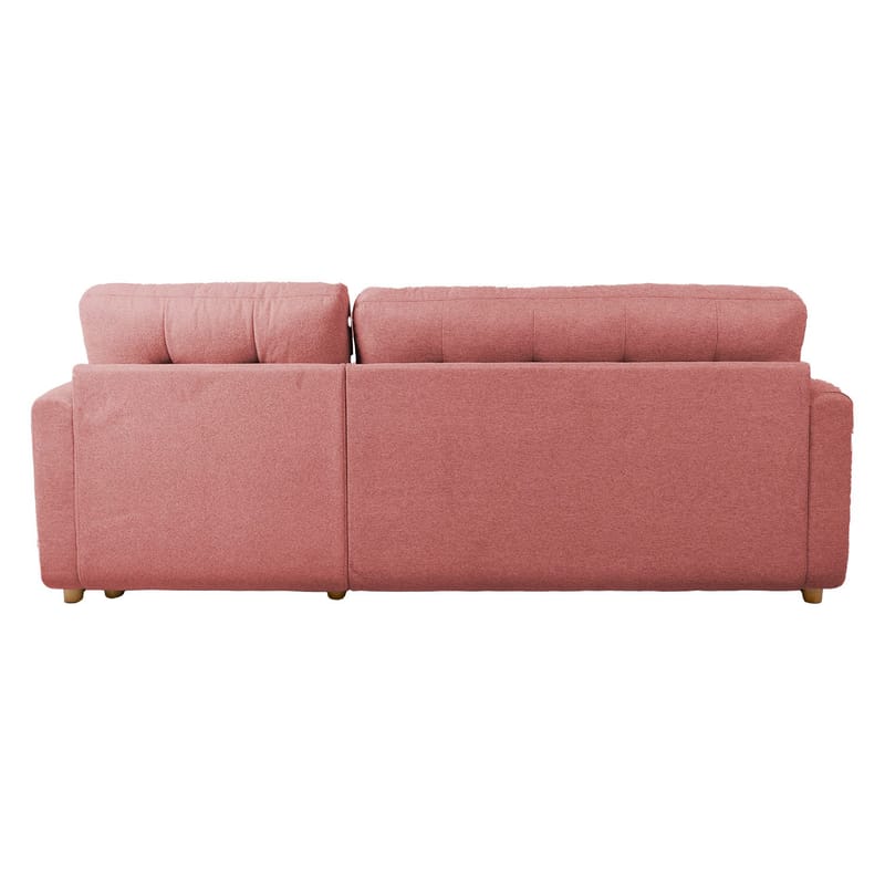 Hörnbäddsoffa Porsen - Rosa - Möbler - Soffa - Bäddsoffa