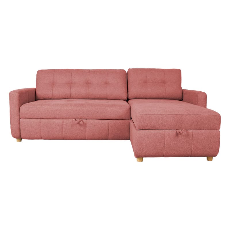 Hörnbäddsoffa Porsen - Rosa - Möbler - Soffa - Bäddsoffa