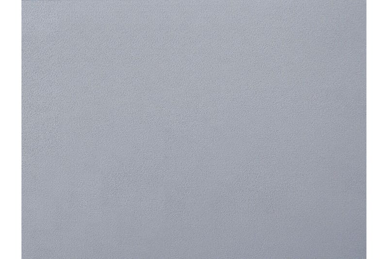 Hörnsoffa 4-sits H med sovfunktion sammet grå OSLO - Grå - Möbler - Soffa - Bäddsoffa