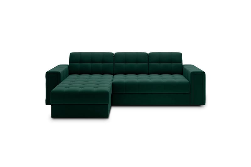 Hörnsoffa Eltap Blenvi 260x150x82 cm - Lukso 35, Grön - Möbler - Soffa - Bäddsoffa