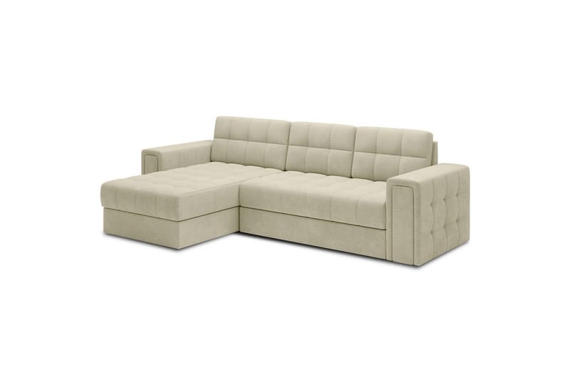 Hörnsoffa Eltap Blenvi 260x150x82 cm - Monolith 04, Beige - Möbler - Soffa - Bäddsoffa