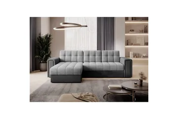 Hörnsoffa Eltap Blenvi 260x150x82 cm - Monolith 84,Monolith 97, Grå - Möbler - Soffa - Bäddsoffa
