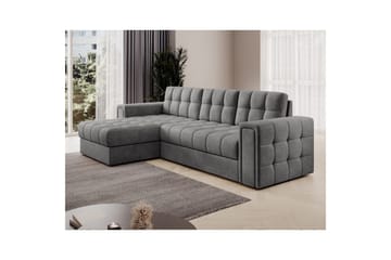 Hörnsoffa Eltap Blenvi 260x150x82 cm - Monolith 85, Grå - Möbler - Soffa - Bäddsoffa
