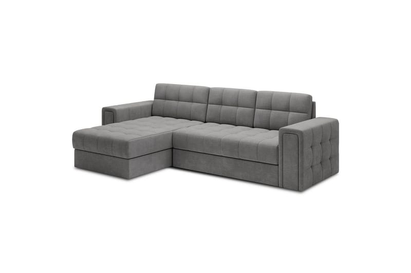 Hörnsoffa Eltap Blenvi 260x150x82 cm - Monolith 85, Grå - Möbler - Soffa - Bäddsoffa