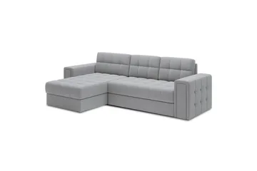 Hörnsoffa Eltap Blenvi 260x150x82 cm - Sola 04, Grå - Möbler - Soffa - Bäddsoffa