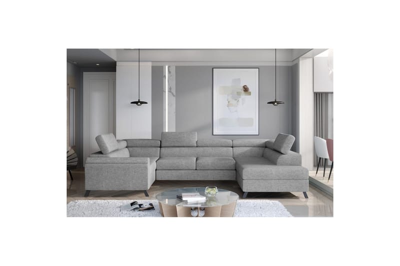 Hörnsoffa Eltap Escada 336x200x92 cm - Sawana 21, Höger - Möbler - Soffa - Bäddsoffa