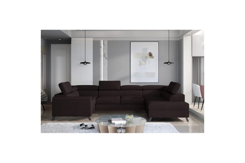 Hörnsoffa Eltap Escada 336x200x92 cm - Sawana 26, Höger - Möbler - Soffa - Bäddsoffa