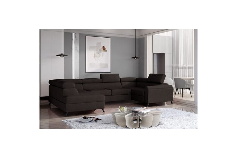 Hörnsoffa Eltap Escada 336x200x92 cm - Sawana 26, Vänster - Möbler - Soffa - Bäddsoffa
