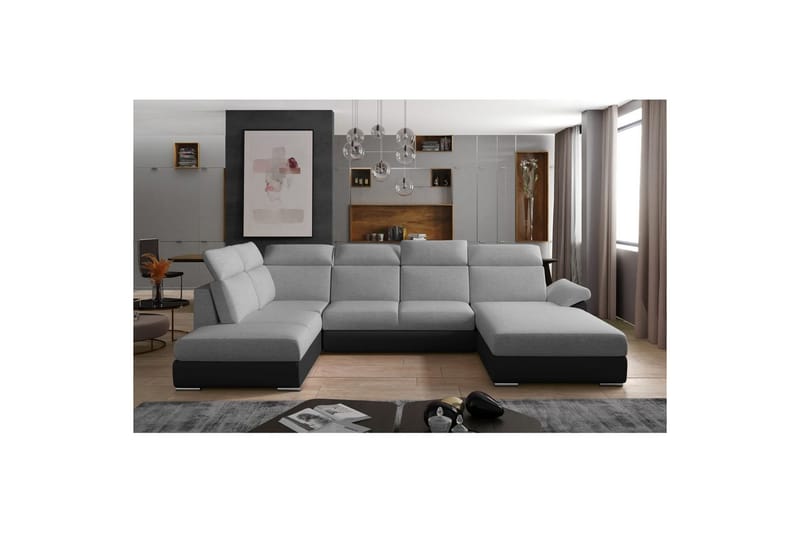 Hörnsoffa Eltap Evanell 336x211x102 cm - Sawana 21, Soft 11, Höger - Möbler - Soffa - Bäddsoffa