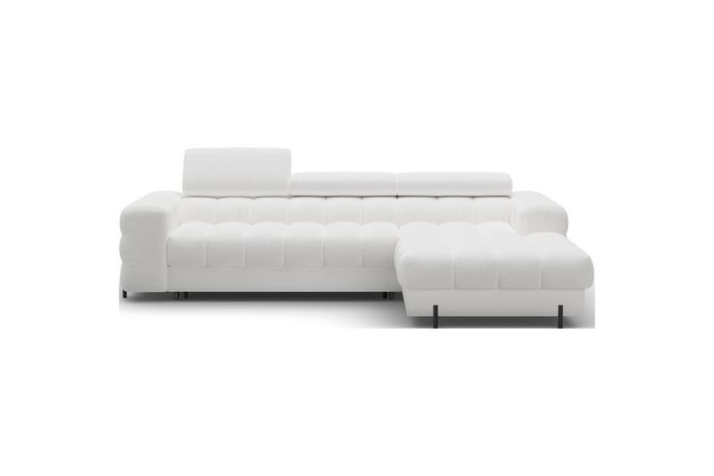 Hörnsoffa Eltap Felro 285x181x93 cm - Royal 01, Vit, Höger - Möbler - Soffa - Bäddsoffa