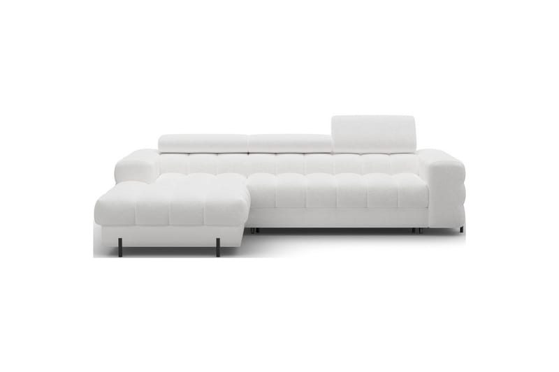 Hörnsoffa Eltap Felro 285x181x93 cm - Royal 01, Vit, Vänster - Möbler - Soffa - Bäddsoffa