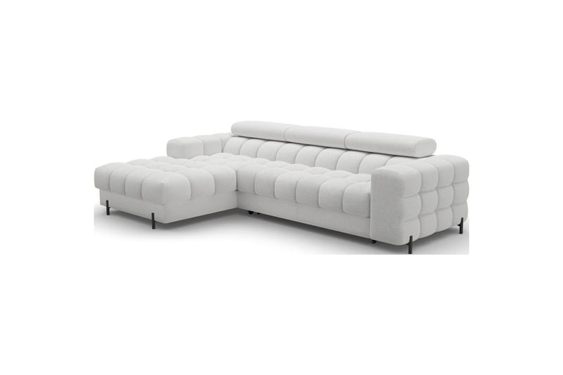 Hörnsoffa Eltap Felro 285x181x93 cm - Royal 03, Grå, Vänster - Möbler - Soffa - Bäddsoffa