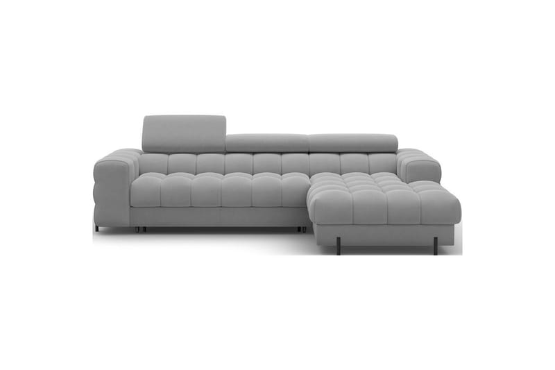 Hörnsoffa Eltap Felro 285x181x93 cm - Sola 04, Grå, Höger - Möbler - Soffa - Bäddsoffa
