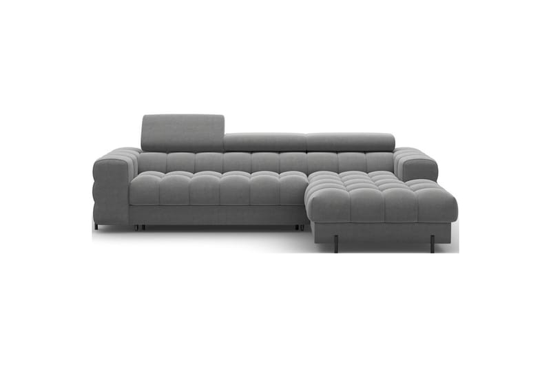 Hörnsoffa Eltap Felro 285x181x93 cm, Sola 06, Mörkgrå, Höger
