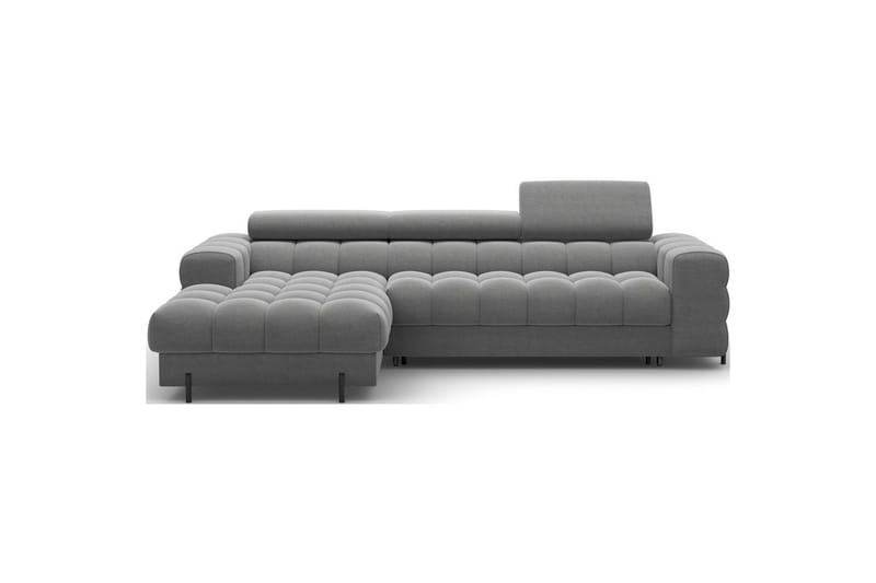 Hörnsoffa Eltap Felro 285x181x93 cm - Sola 06, Mörkgrå, Vänster - Möbler - Soffa - Bäddsoffa