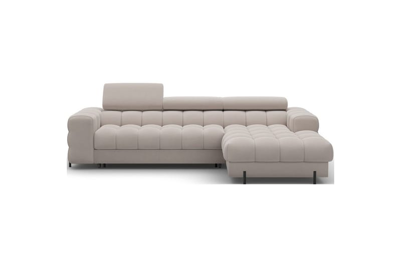 Hörnsoffa Eltap Felro 285x181x93 cm - Sola 18, Beige, Höger - Möbler - Soffa - Bäddsoffa