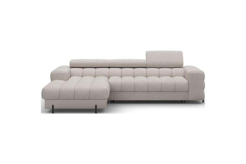 Hörnsoffa Eltap Felro 285x181x93 cm - Sola 18, Beige, Vänster - Möbler - Soffa - Bäddsoffa